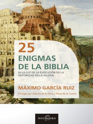 cover image of 25 Enigmas de la Biblia